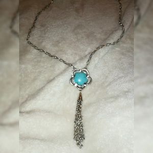 🆕▪️📿KK JEWELRY ANTIQUED SILVER WITH TURQUOISE